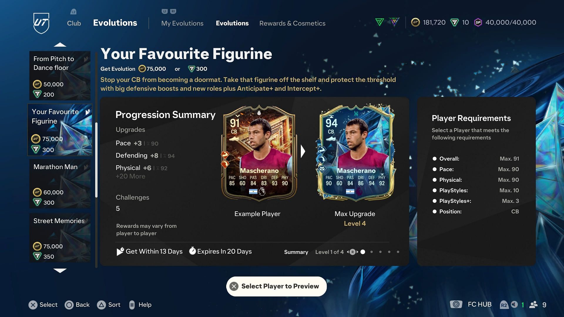 The requirements (Image via EA Sports)
